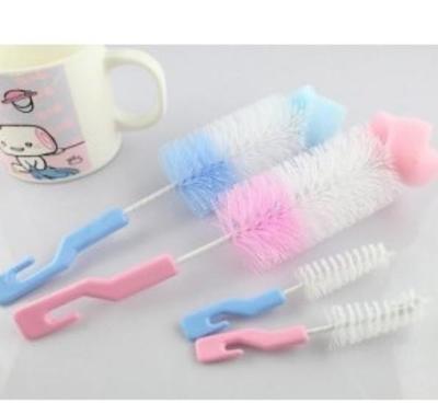 日式奶瓶刷與奶嘴杯子清潔刷 雙倍潔凈，呵護健康